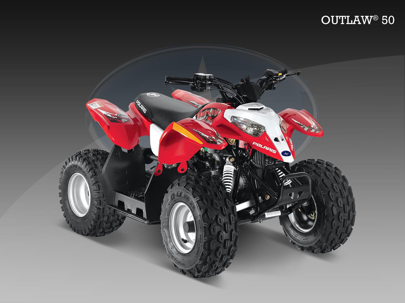 The 2010 Polaris Outlaw® 50 Youth ATV is one of the best selling youth ATVs