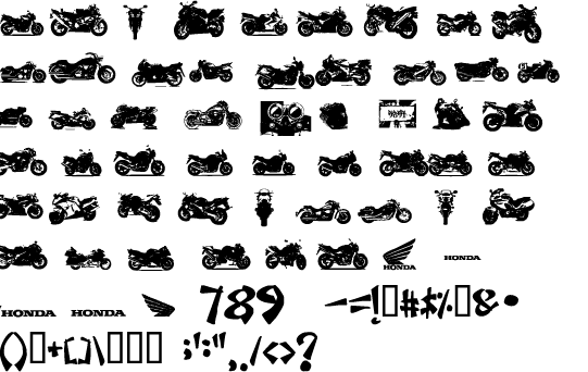 Honda cars font free download #1