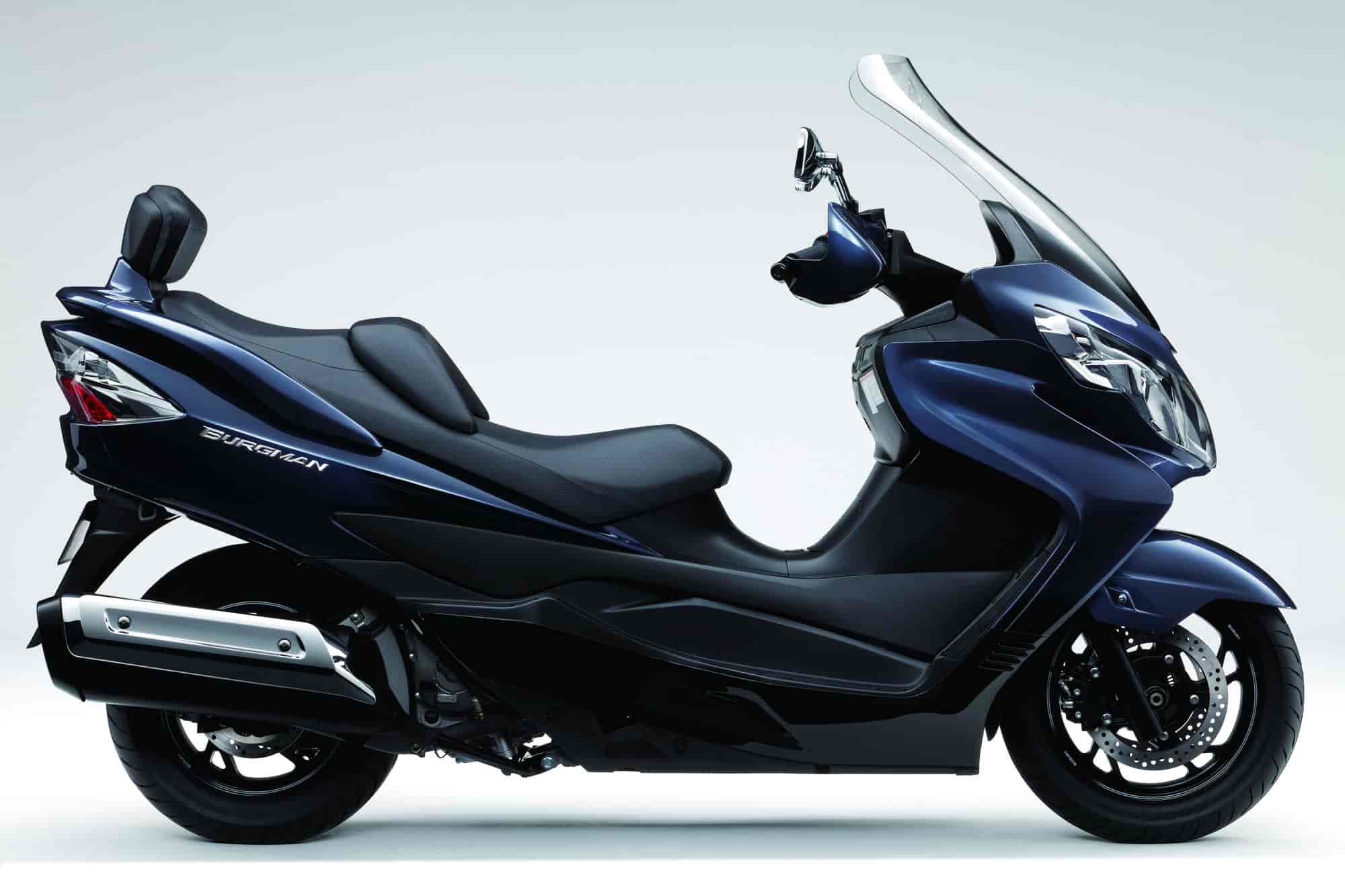 Housse De Protection Imperméable Pour Moto Suzuki Burgman 400 - Taille 295x105x127 Cm - Nylon Respirant, Avec Sac De Rangement