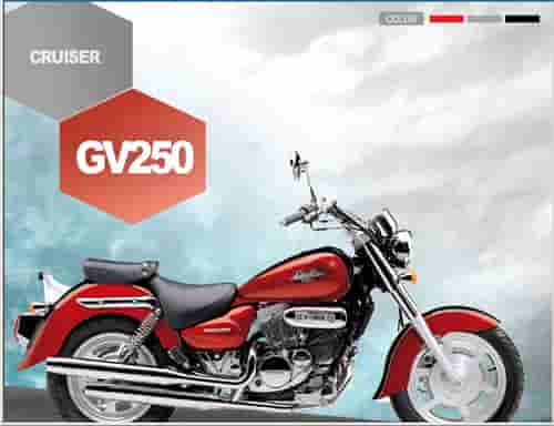 2007 Hyosung GV250 Aquila 