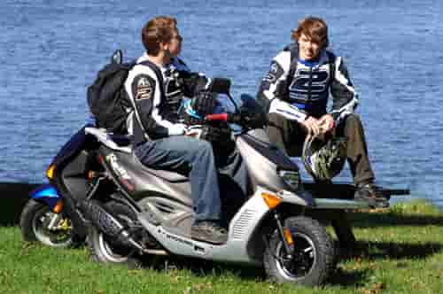 2007 Hyosung Rally SF50R 