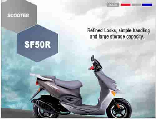 2007 Hyosung Rally SF50R 