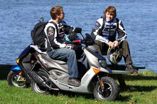 2008 Hyosung Rally SF50R 