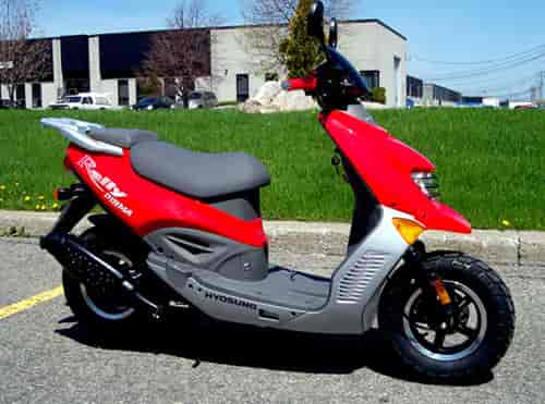 2008 Hyosung Rally SF50R 