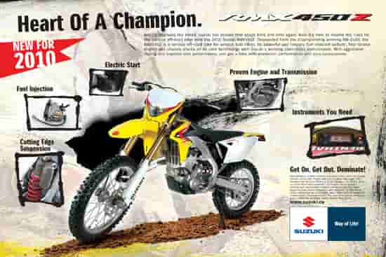 2010 Suzuki RMX450Z