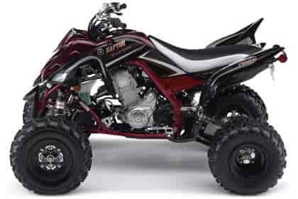 thumbnail image 2 of FMX Black & Red Series Seat Cover For Yamaha Raptor 700/700R - Waterproof, Free Shipping 2 of 6
