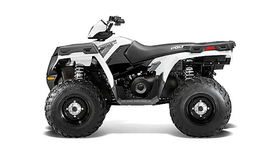 2013 Polaris Sportsman 500 HO Bright White Review