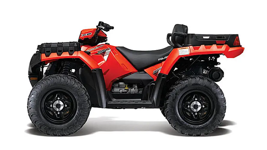 2013 Polaris Sportsman X2 550 Indy Red Review
