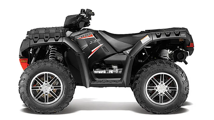 2013 Polaris Sportsman XP850 HO EPS Black Stealth LE Review