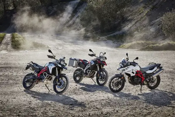 2017 BMW F 700 GS, F 800 GS and F 800 GS Adventure.