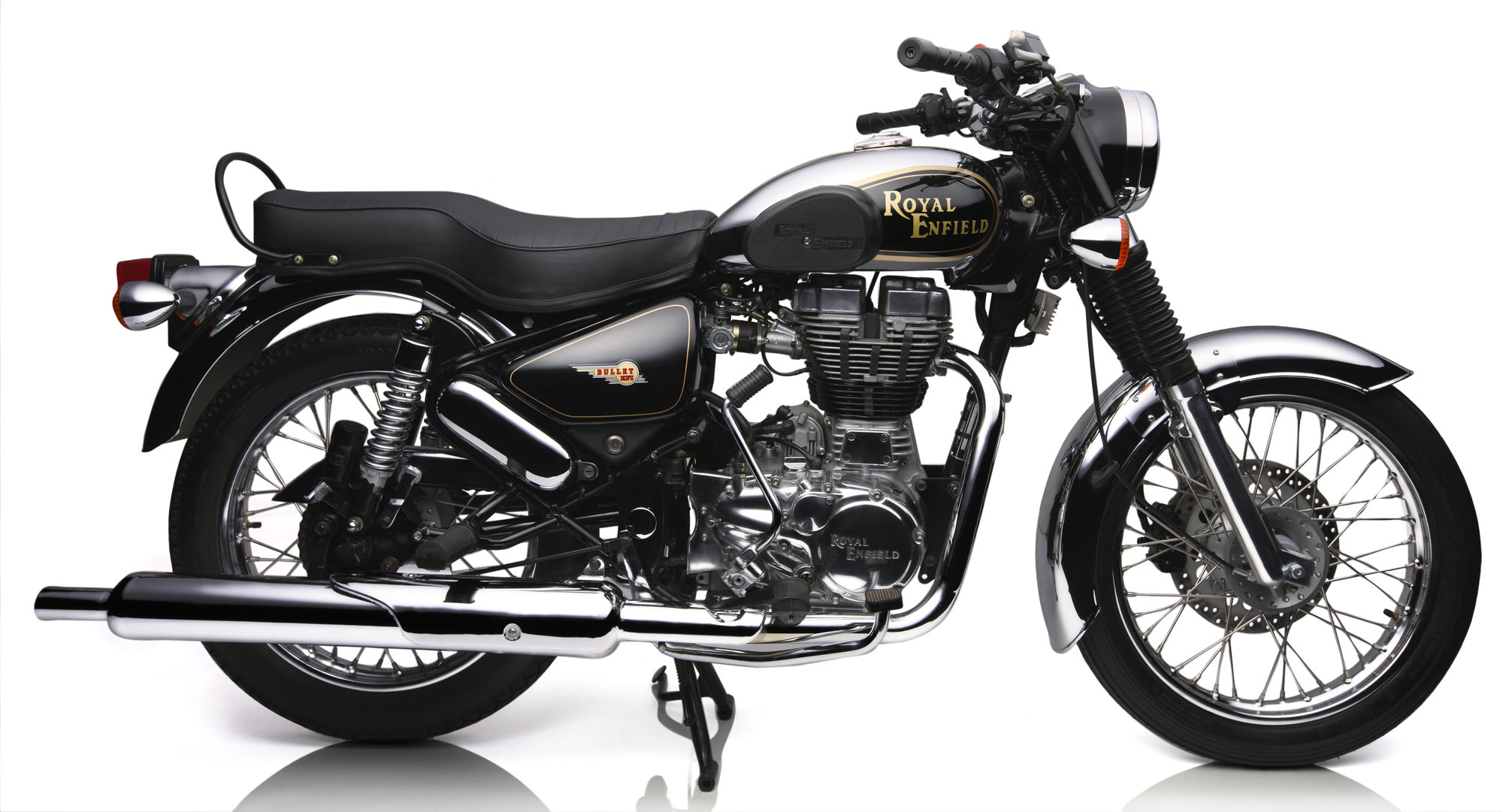 royal enfield electra jet black