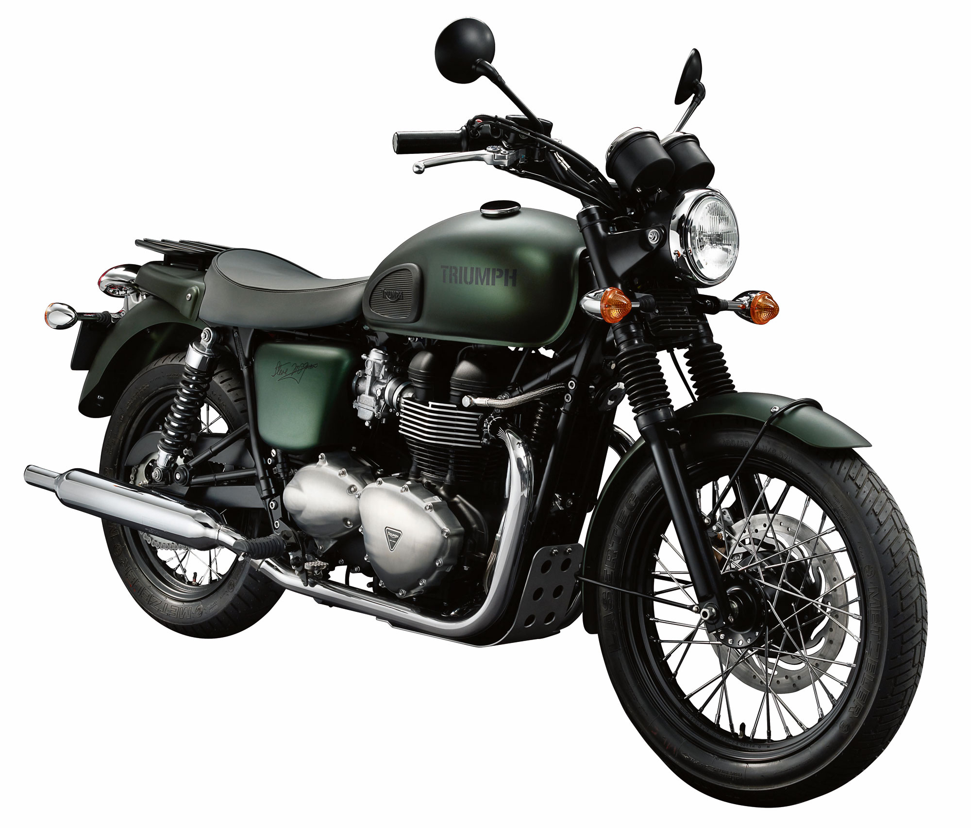 2012 Triumph Bonneville T100 Steve McQueen Edition