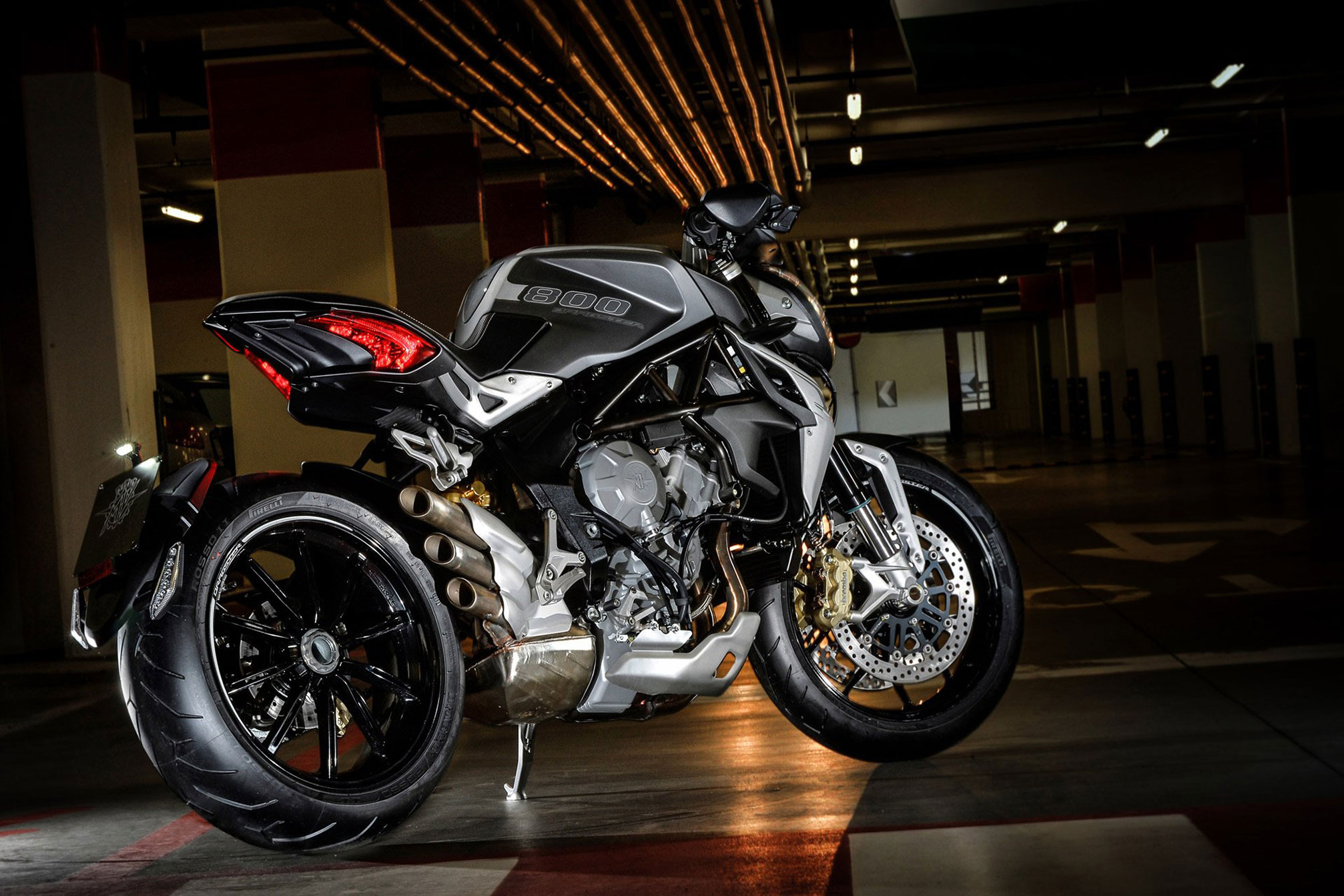 mv agusta brutale 800 exhaust