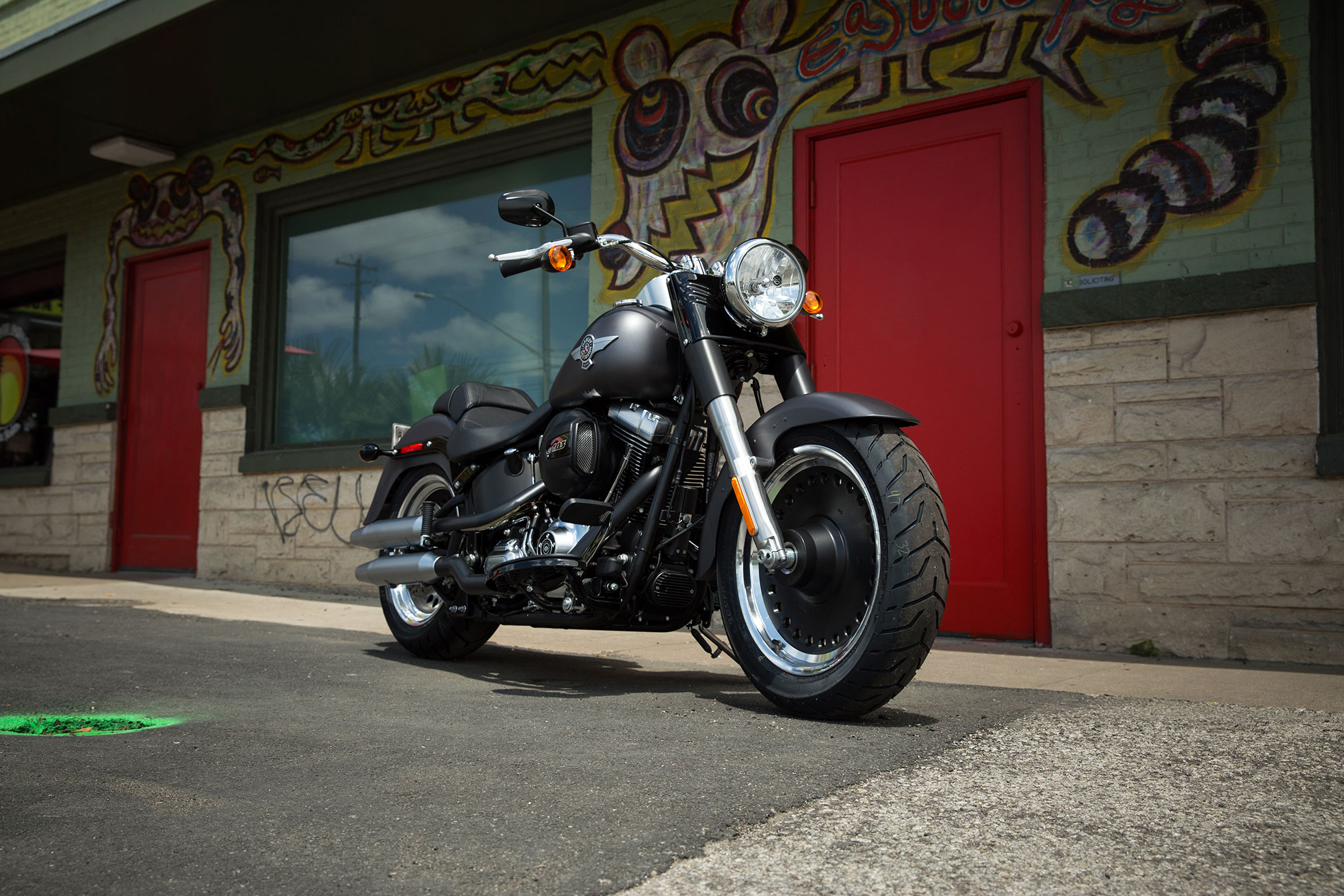 fatboy low harley