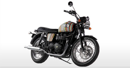 2006 Triumph Bonneville T100 Multi-Stripe