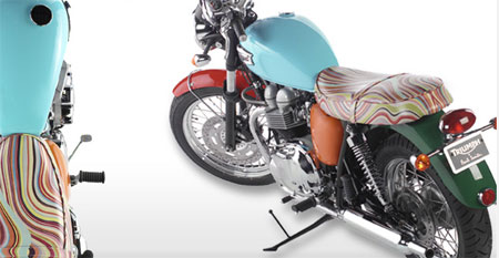 2006 Triumph Bonneville T100 Multi-Swirl