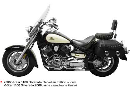 2008 Yamaha V-Star 650 Silverado Canadian Edition 