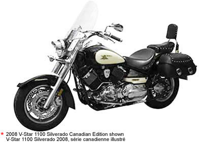 2008 Yamaha V-Star 650 Silverado Canadian Edition 