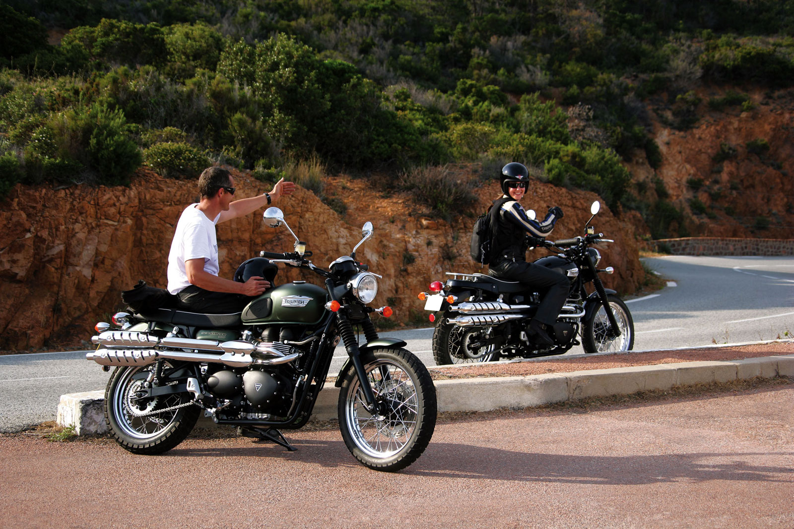 2009 triumph scrambler