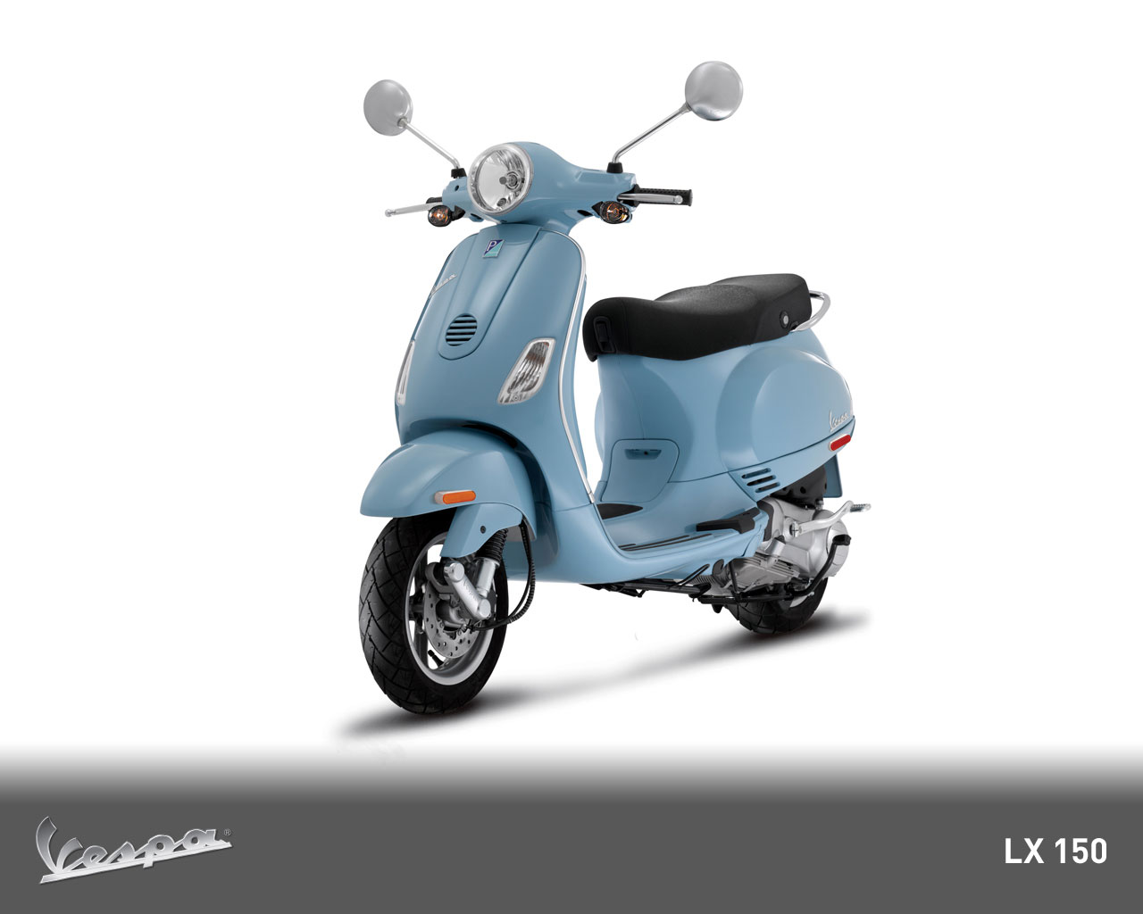 Sơn xe Vespa LX 150 màu trắng zin cực đẹp