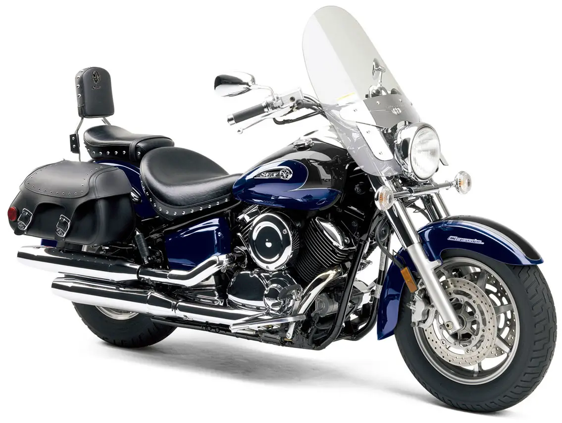 yamaha v star 1100 silverado windshield