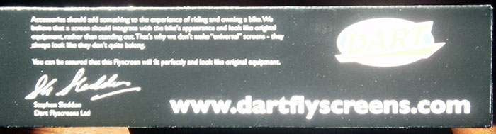 DART Flyscreen