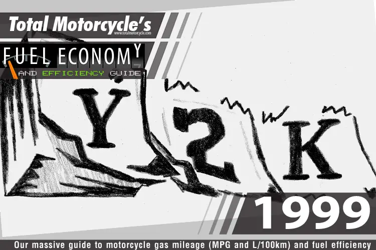 1999 Motorcycle Model Fuel Economy Guide in MPG and L/100km