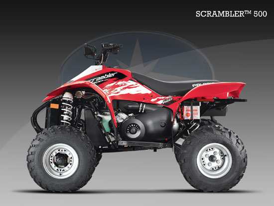09 Polaris Scrambler 500 4x4