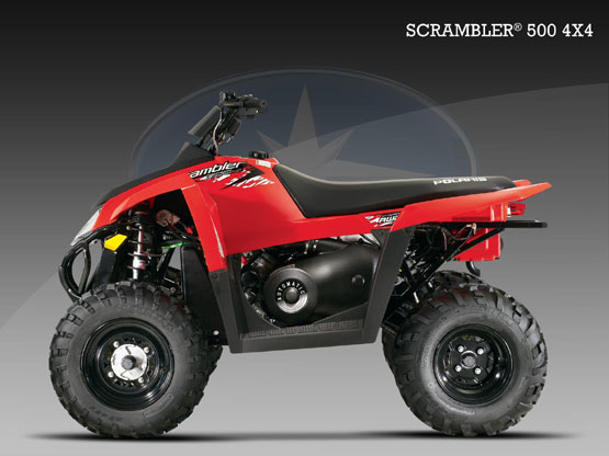 10 Polaris Scrambler 500 4x4