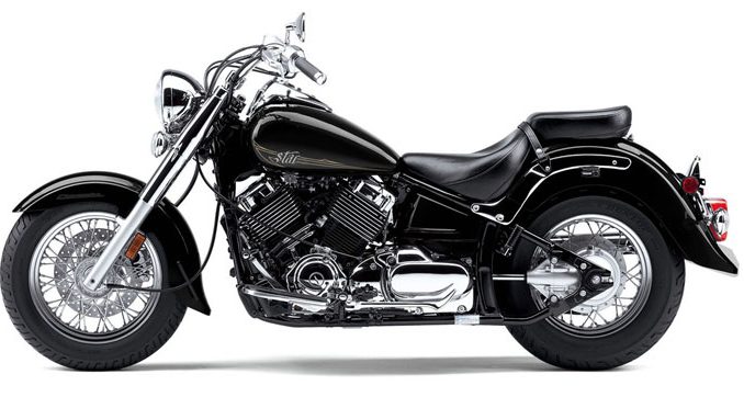 yamaha 650 v star weight