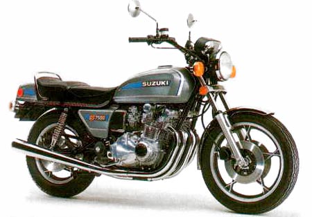 Suzuki Motorcycle Dyno Charts - 1980 - 1985 GS750 All Models