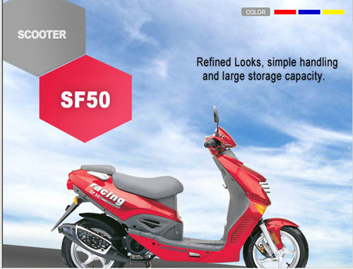 2007 Hyosung Prima SF50 