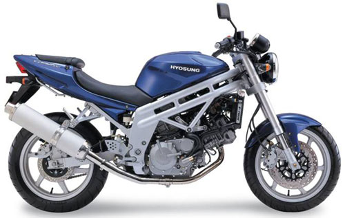 2008 Hyosung GT650 Comet 