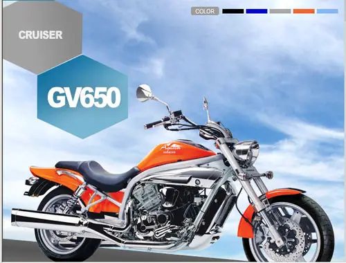2008 Hyosung GV650 Aquila 