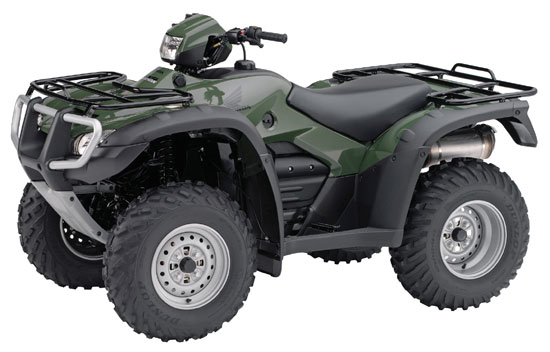 2009 Honda FourTrax Foreman 4X4 TRX500FM 