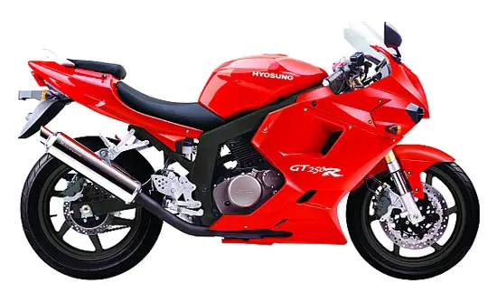 2009 Hyosung GT250R 