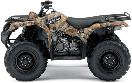 2009 Yamaha Kodiak 350 Camo AP HD 