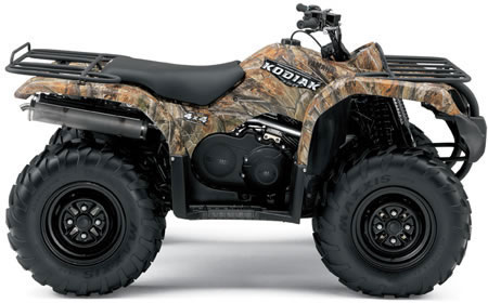 2009 Yamaha Kodiak 350 Camo AP HD 