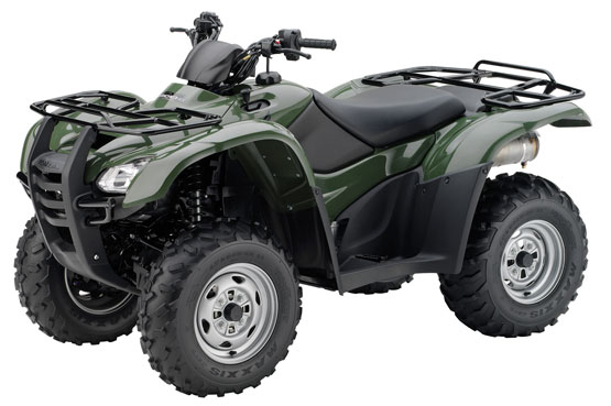 2011 Honda FourTrax Rancher AT with Power Steering TRX420FPA 
