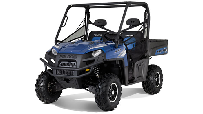 2012 Polaris Ranger XP 800 Boardwalk Blue LE