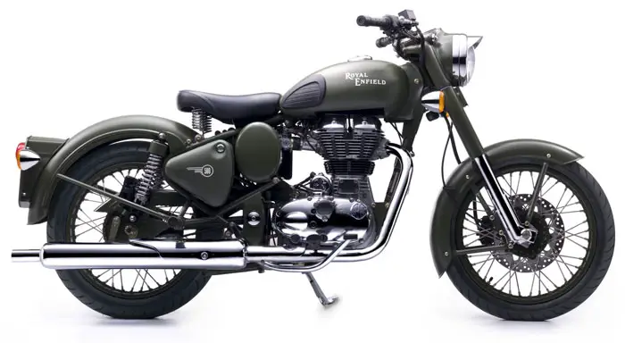 2012 Royal Enfield Bullet C5 Military Battle Green / Desert Storm 