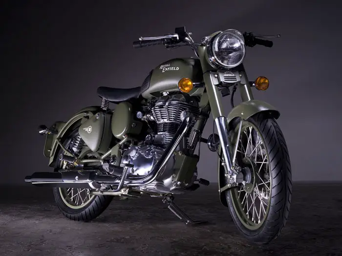 2012 Royal Enfield Bullet C5 Military Battle Green / Desert Storm 