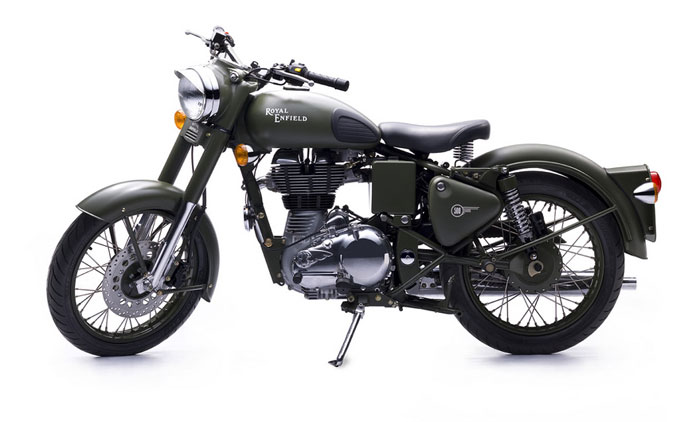 2012 Royal Enfield Bullet C5 Military Battle Green / Desert Storm 