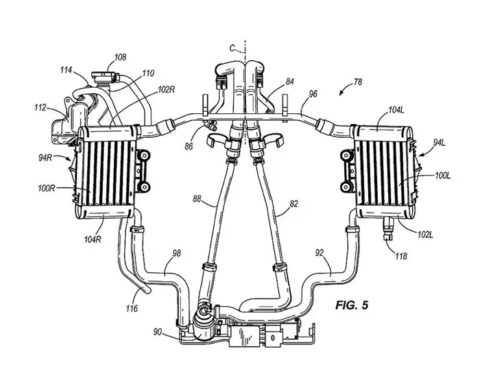 Harley Davidson Water Cooled Engine Patent Harley Davidson Water Cooled Engine Patent