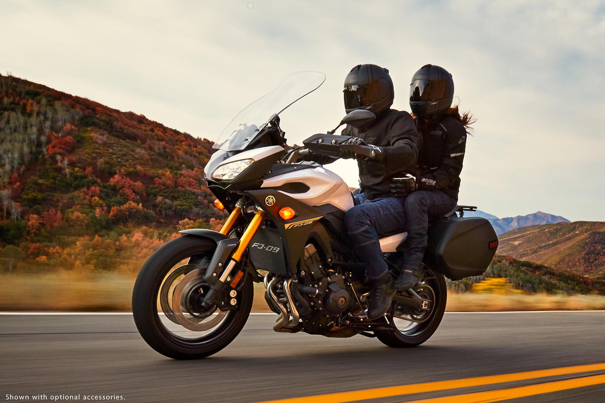 Yamaha r6 с пассажиром