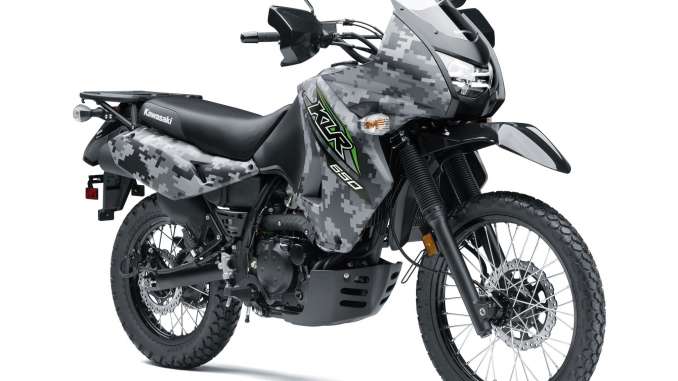 2018-Kawasaki-KLR650-Camo3 2018 Kawasaki KLR650 Camo
