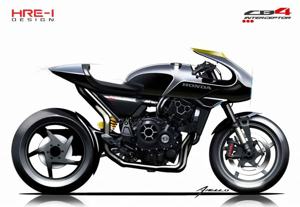 2018 Honda CB4 Interceptor Concept