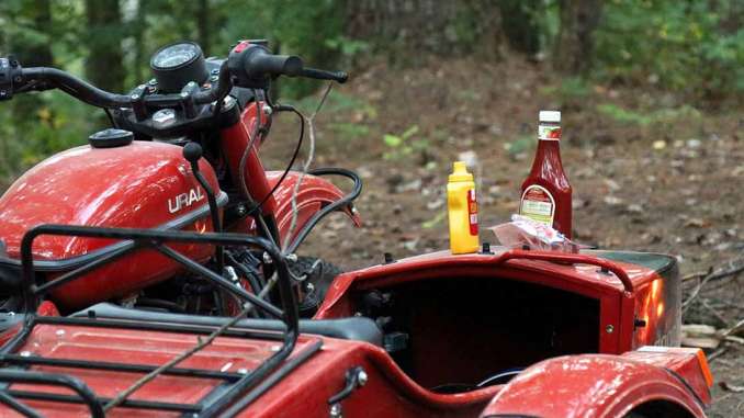 Sidecar-Camping---Hotdogs,-Campfires,-Good-Times Sidecar Camping - Hotdogs, Campfires, Good Times