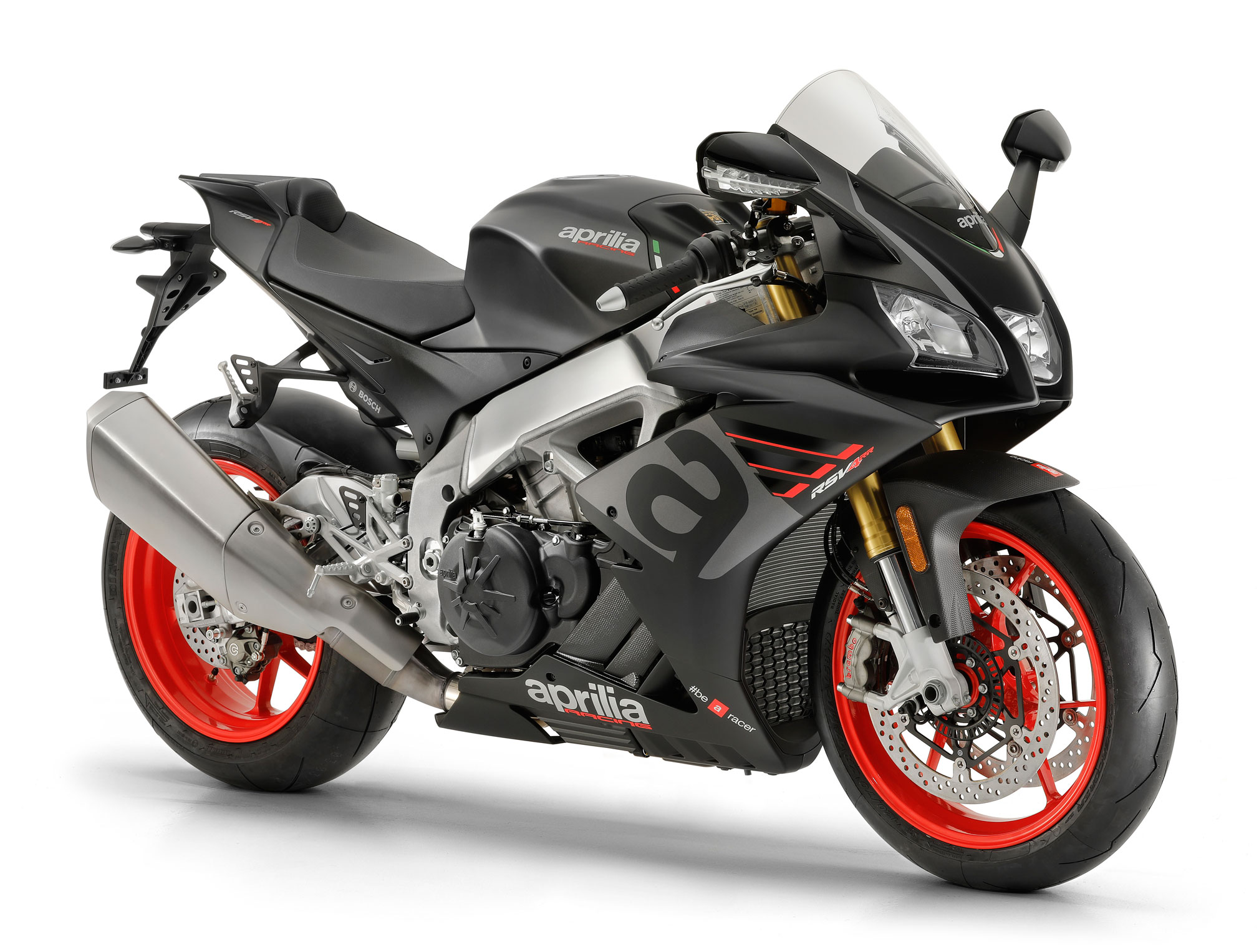thumbnail image 2 of Captive Wheel Spacers (Silver) For Aprilia RSV4 Superbike 2009-2021 - AL6061 Aluminum 2 of 6