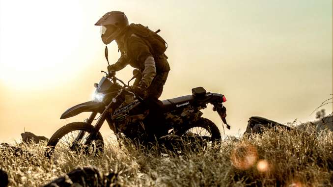 2019-Kawasaki-KLX250S-Camo1 2019 Kawasaki KLX250S Camo